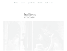 Tablet Screenshot of halftonestudios.com